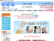 Tablet Screenshot of nikibi-119.com